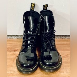 Patent Leather Dr. Martens - only work once.